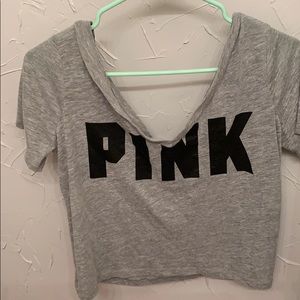 Pink/Victoria secret crop top
